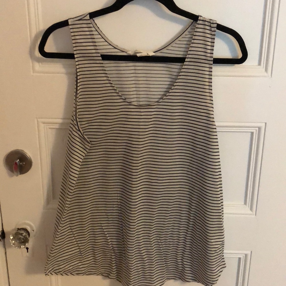 Black and White Tank